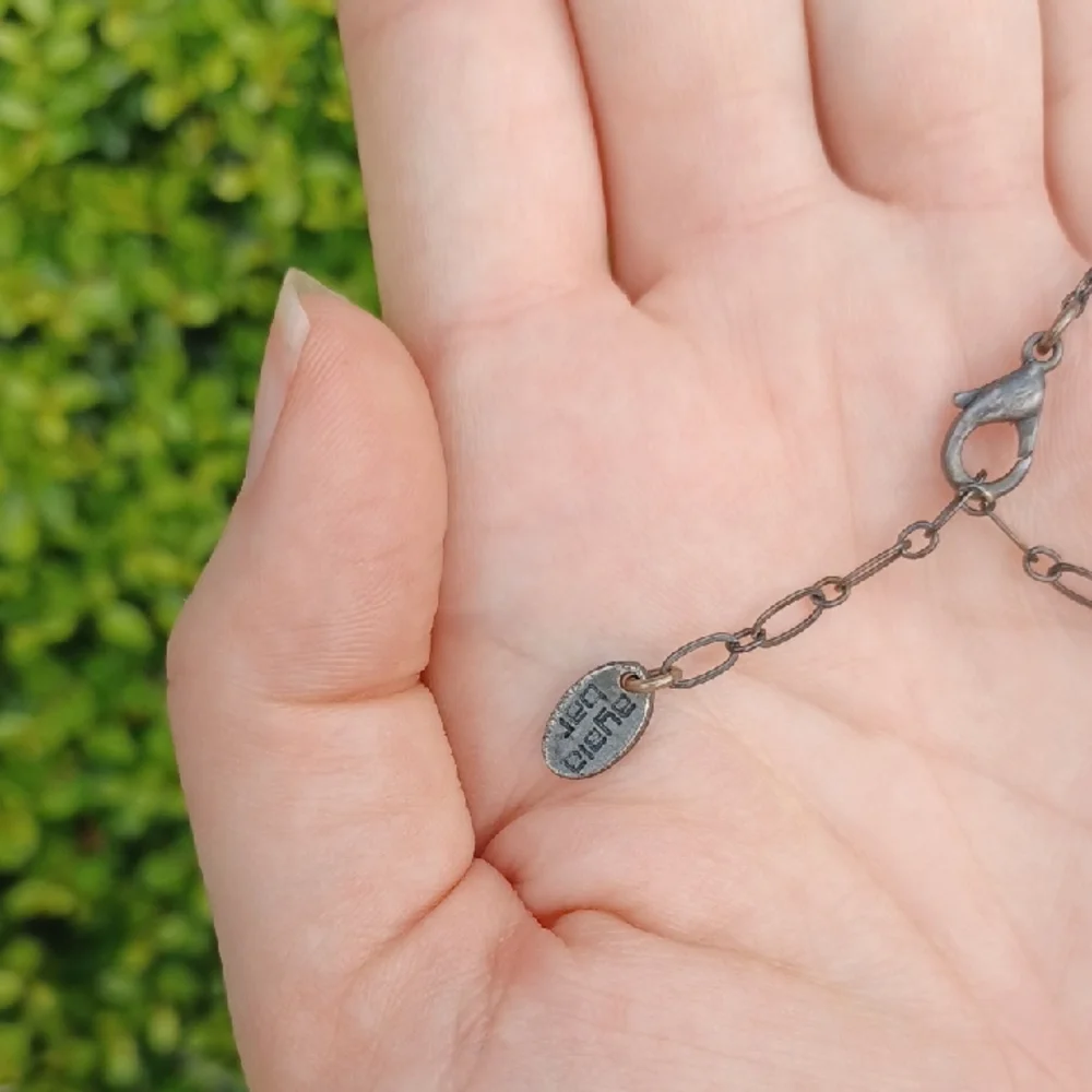Star Pendant Necklace with Blue and Silver Accents - Picture 5 of 6